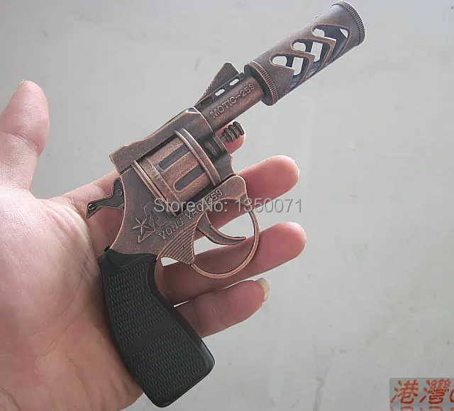 11cmMiniShortMetalRevolverHitASectionWithADecorativeFireCap