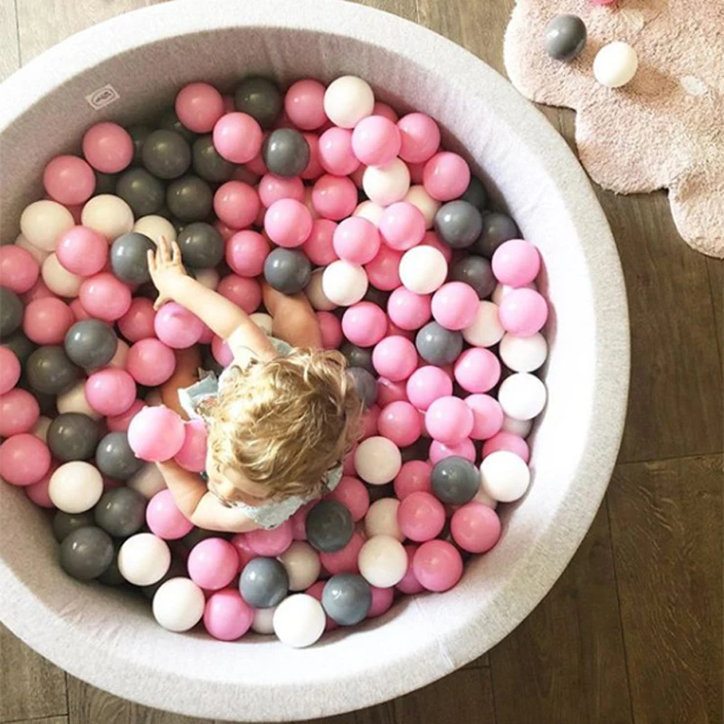 

Ocean Ball Pool Children Baby Toy Short Plush pool baby Fence Playground Yard ball Pit