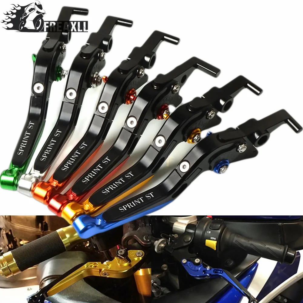 Для TRIUMPH SPRINT ST 1997 1998 1999 2000 2001 2002 2003 2004 2005 2006 2007 2008 2009 Корректируемый растяжимый сцепные рычаги