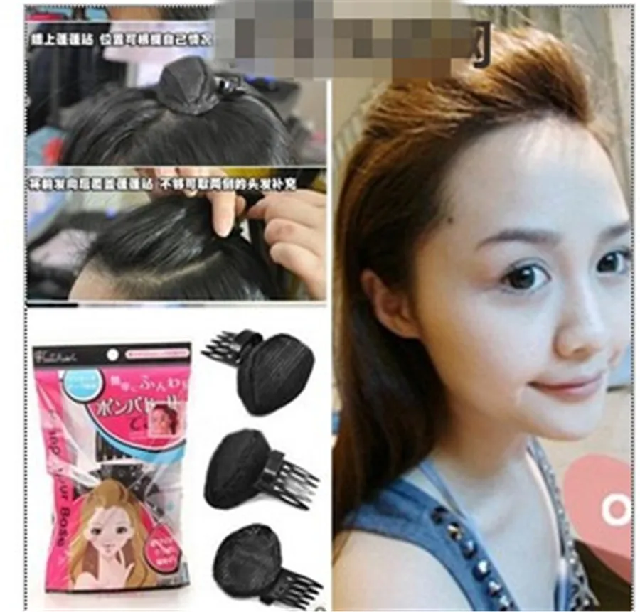 2 Pz/Lotto Base Per Capelli Bump Styling Insert Tool Volume Fluffy Princess Styling Maggiore Spugna Per Capelli Pad Pasta Per Capelli