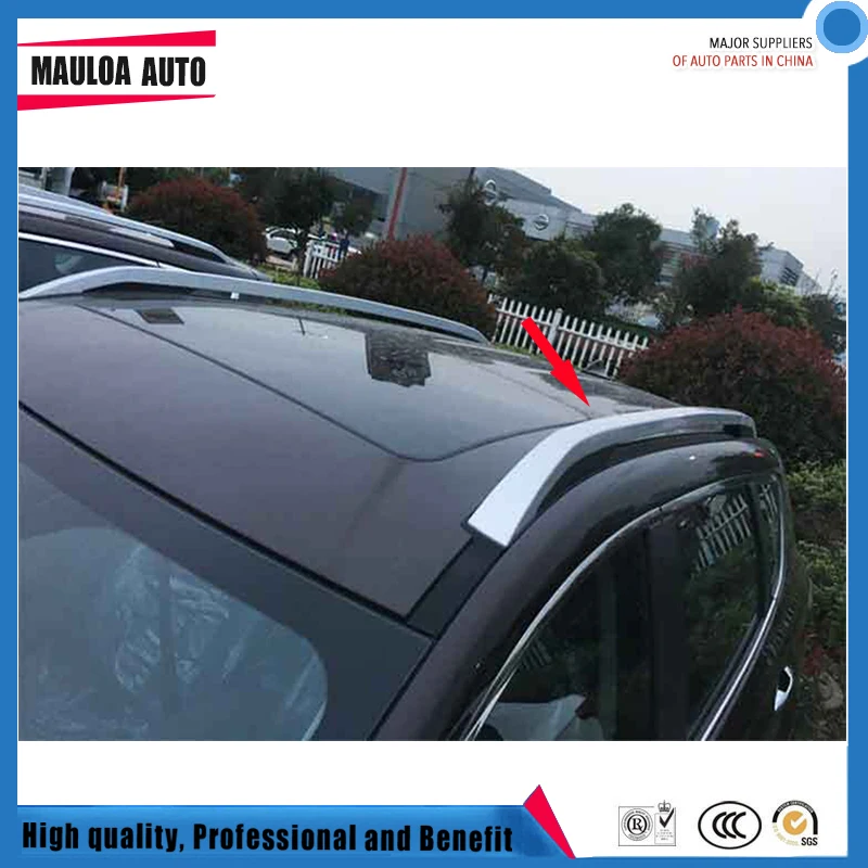 

High quality Aluminium alloy screw install side rail roof rack for AX7 2017 2018