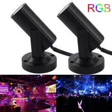 1 шт., Рождественский профессиональный светодиодный прожектор RGBW для сцены, вечерние светильники KTV Bar