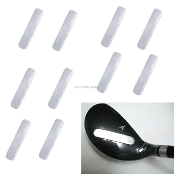 

10x Weighted Lead Tape Add Swing Weight For Golf Clubs Tennis Racket Iron Putter