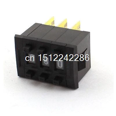 3 Pcs 0 9 Digit One Unit Binary Coded Decimal Thumbwheel Switch Switch Switch Switch 3switch Codes Aliexpress