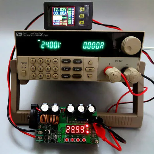 DC-DC digital 600 Вт Boost настройки Питание CC/CV солнечных зарядки светодиодный драйвер вентилятор