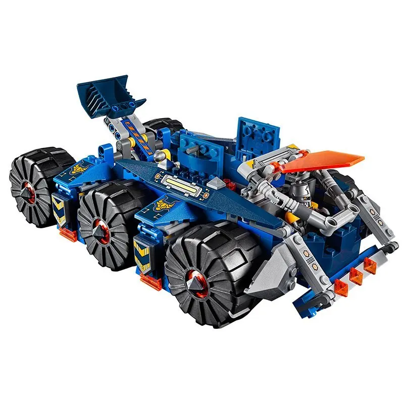 14022 LEPIN Nexo Knights Axl Axls Tower Carrier Model Building Blocks Enlighten DIY Figure Toys For Children Compatible Legoe