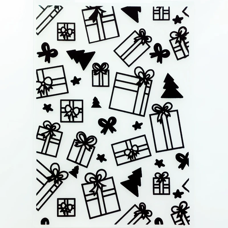 YLEF118 подарки пластиковый с тиснением папка для шаблоны для вырезания DIY фото открытки в альбом изготовление украшения Скрапбукинг Инструменты