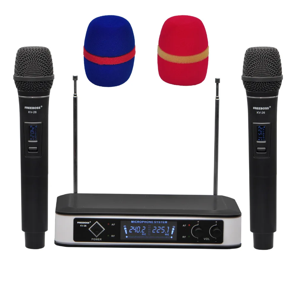 Караоке беспроводной микрофон FREEBOSS KV-26 Karaoke wireless microphone - отзывы