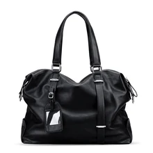 Мужские сумки на плечо, модная большая дорожная сумка из искусственной кожи, складная сумка для путешествий, большая дорожная сумка для багажа, мужская деловая сумка bolsa