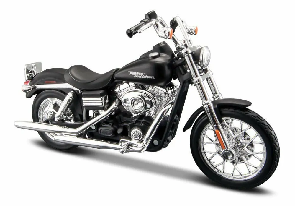 

Maisto 1:18 Harley 2006 FXDBI Dyna Street Bob VRSCR Street Rod Motorcycle Diecast Bike Model NEW IN BOX
