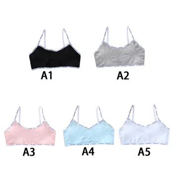 

Training bras girls teen underwear kids bras young children girl student bra top thin underwear for child teenagers summer 2018