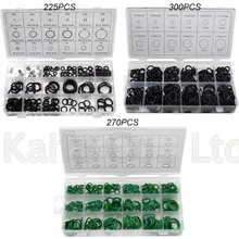 Rubber Washer Seals-Set O-Ring Car-Gasket Assortment Nitrile Black for 225PCS 270PCS