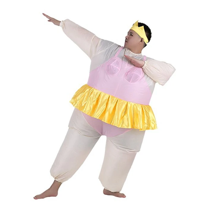 Buy Halloween Costume Inflatable Suit Swan Ballet