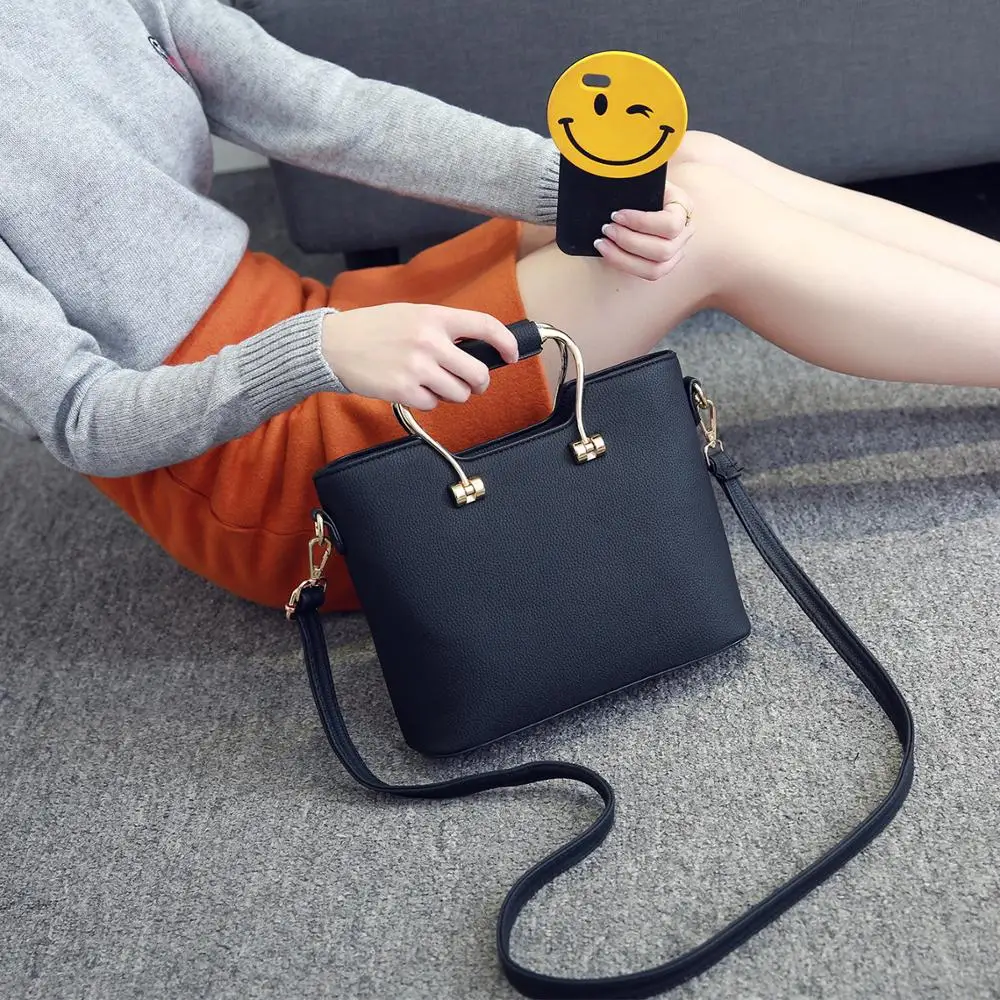2016 новая сумка ПУ кожаная моды сумки оптом Корейский стиль Моды Плеча|leather