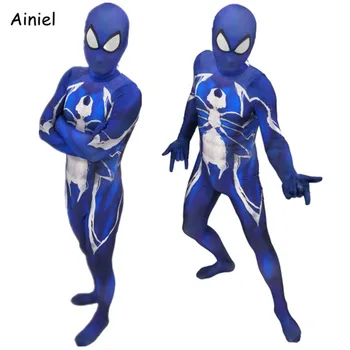 

Movie Venom Spider Suit Man Costume Iron Spiderman Cosplay Men Zentai Superhero Bodysuit Suit Jumpsuit Halloween Party Boys