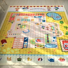 100% полиэстер новое прибытие carpet желтый цвет мультфильм дизайнер детская игровая коврик прямоугольник коврик для спальни/салон