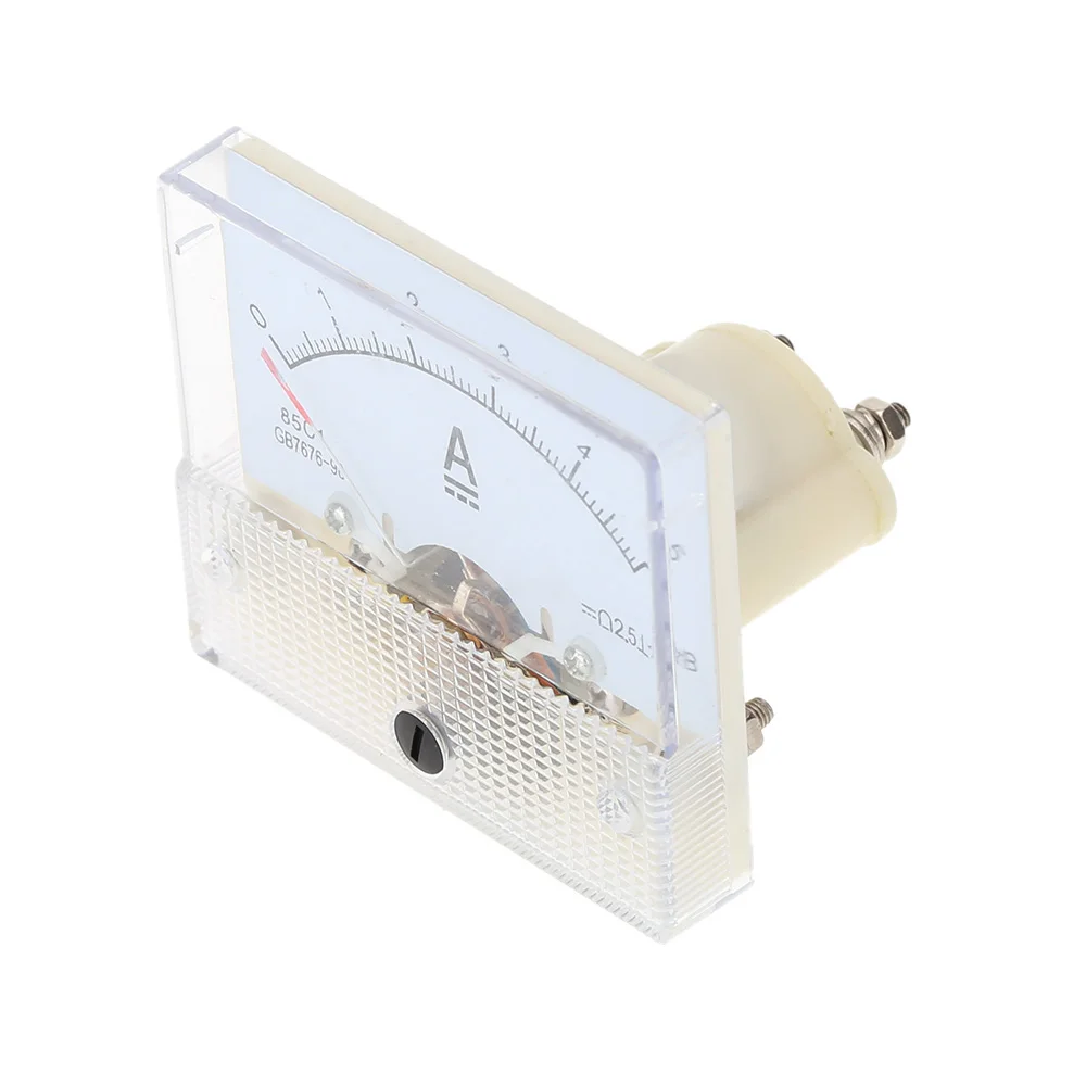 

Analog Current Panel Meter Tester Ammeter Gauge DC0-5A