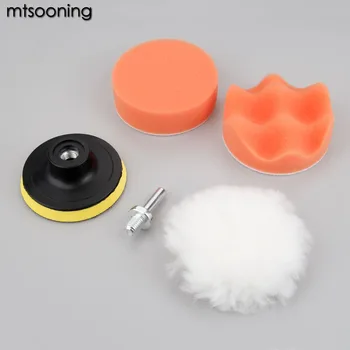 

5PCS/Set 4" Inch Car Buffing Polishing Pad Waxing Polishing Wheel Foam For Car Polisher Buffer