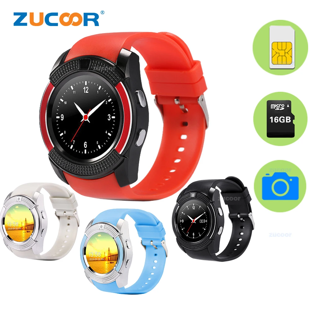 

ZW45 Smart Watch Wristwatch Original Pedometer With SIM TF Card Slot Camera Bluetooth Electronic Smartwatch For Android PK GT88