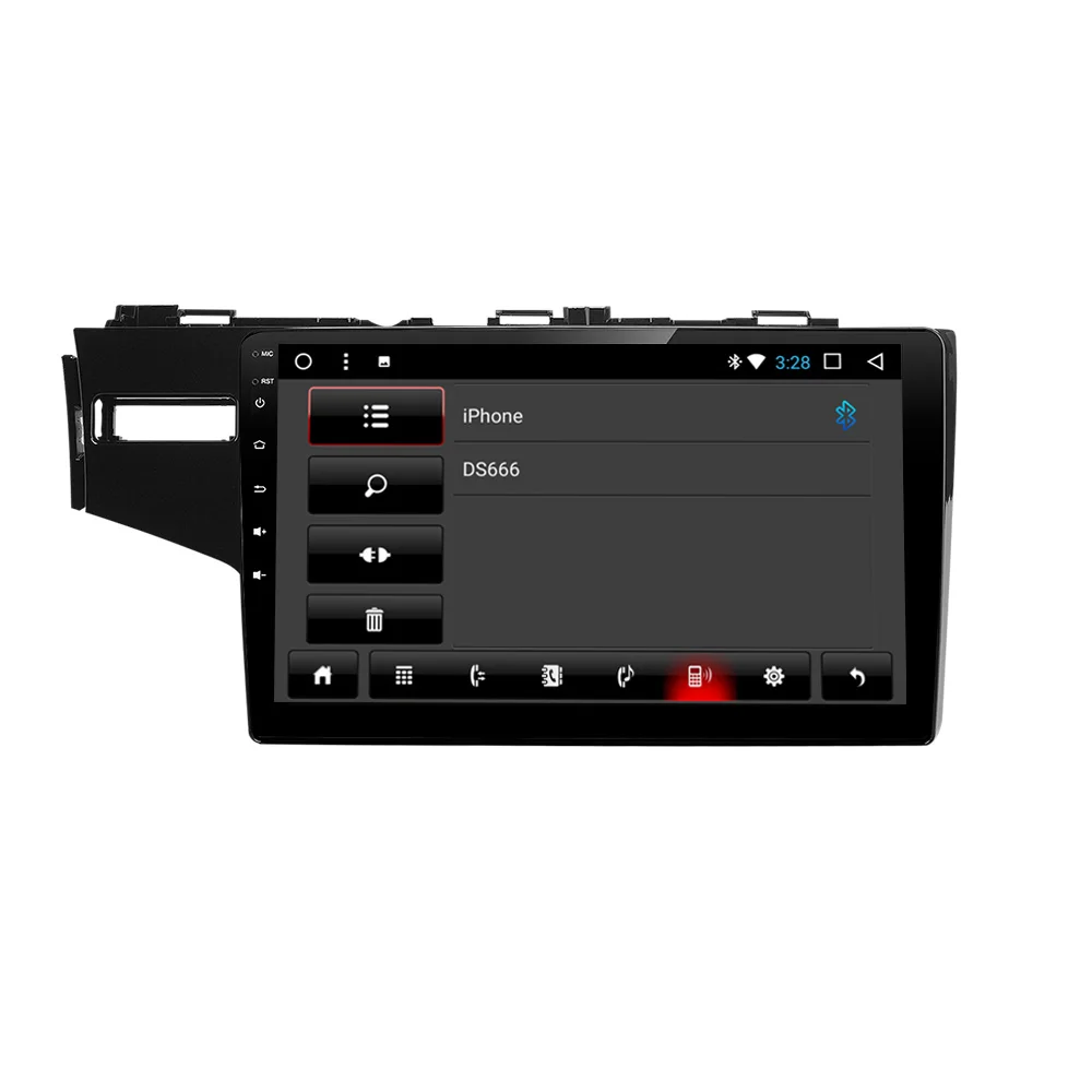 Top JIUYIN Android Car DVD Multimedia Player GPS For honda Fit 2014 2015 2016 2017 Audio Radio Stereo Navigation 2