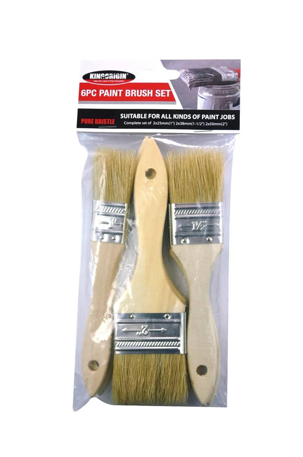 Online Buy Wholesale natural bristle paint brushes from China natural