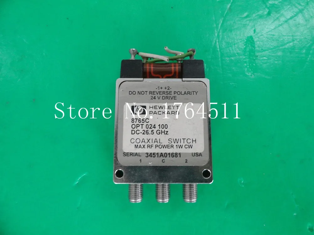 

[BELLA] Agilent 8765C DC-26.5GHz SPDT 24V