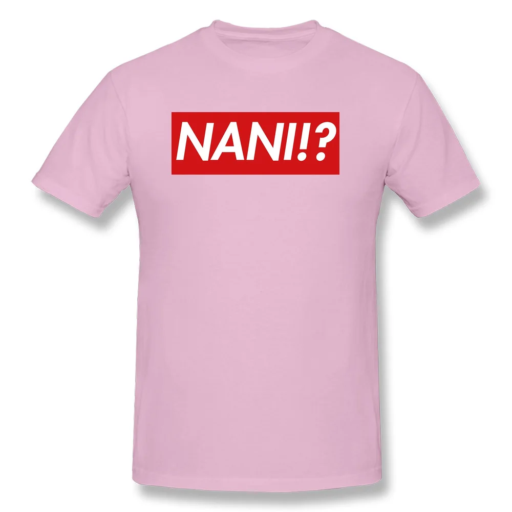 Nani190619 Men 2018 Fashion Customized T Shirt Crew Neck Summer Fall Pure Cotton T-Shirt Birthday Short Sleeve T Shirts Nani190619 pink