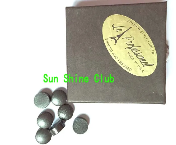 

Free shipping!!! 10pcs/lot cheap Professional Water Buffalo Jump/Break Cue Tips/13mm Professional billiard pool cue tips