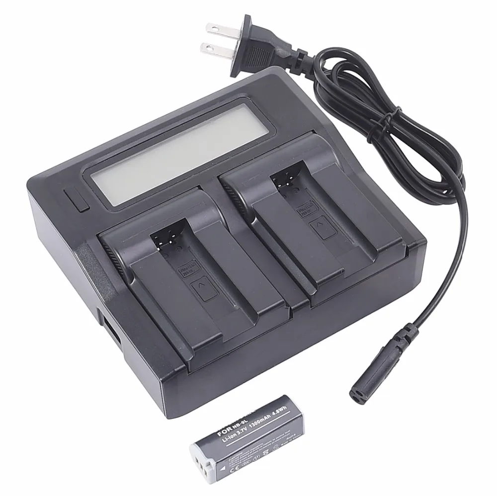 DSTE® DMH26A 3-in-one Power Battery Charger As MH-26 For Nikon EN-EL18 EN-EL4 EN-EL4A