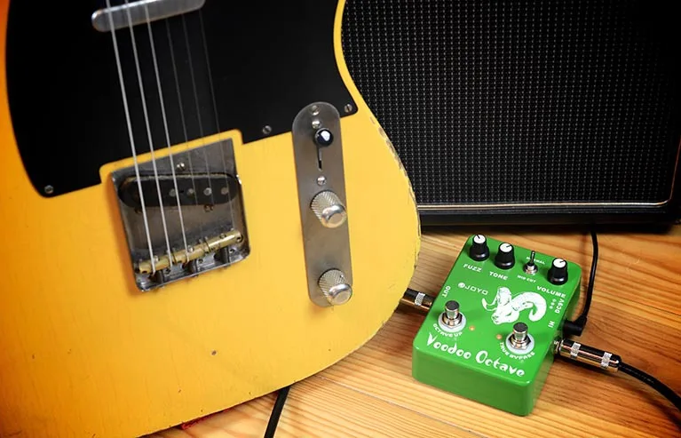 JOYO JF-12 Voodoo octave guitar effect audio bass diy effect pedalsfuzz Fauzi