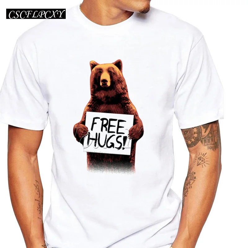 Cheapest-Men-customized-t-shirt-Free-Hugs-letter-printed-tops-Brown-Bear-animal-design-short-sleeve.jpg_640x640