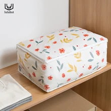 Luluhut Одеяло сумка для хранения шкаф Органайзер большие квадратные подушки пакеты для упаковки одежды на молнии влагостойкий отделочный мешок