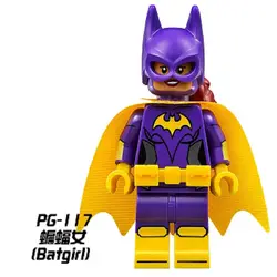 Pg117 Super Heroes Batgirl Кабуки cnins Бэтмен мистер заморозить фильм здания Конструкторы Кирпичи Модель Best Образование игрушка для детей