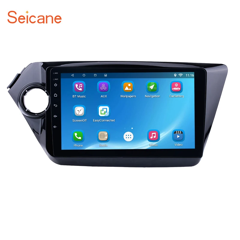 

Seicane 2Din Android 8.1/7.1 Car Radio For 2011 2012 2013 2014 2015 KIA K2 RIO 9 Inch Bluetooth GPS Navigation Multimedia Player