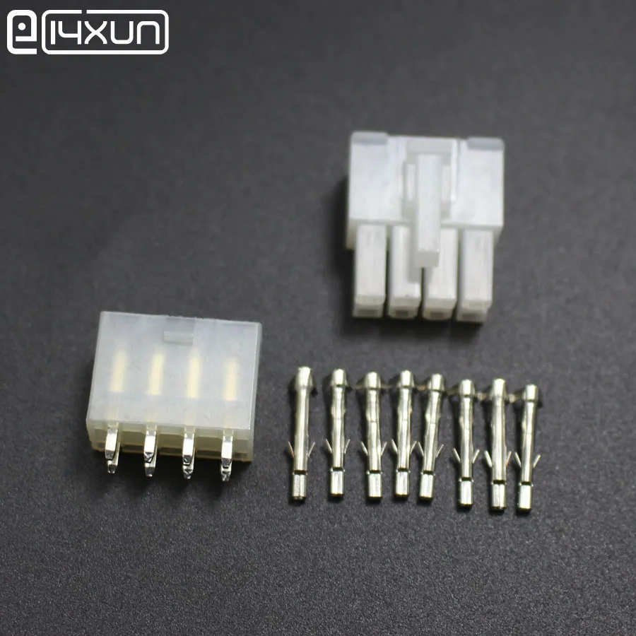 2 комплекта 4 мм 5557/5569 8P автомобильный жгут проводов разъем 8Pin штекер и гнездо