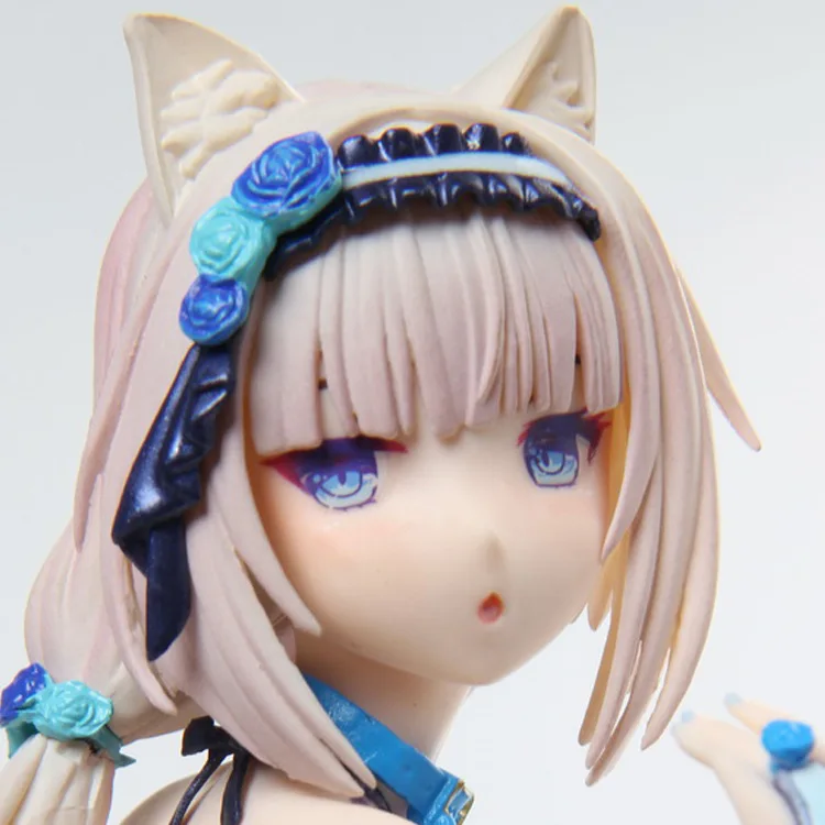 Аниме 24 см Новинка Nekopara Chocola & Vanilla ПВХ фигурка сексуальная девушка фигурки модель