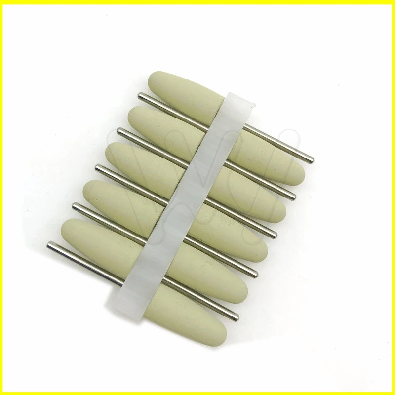 40pcs Silicone Rubber Dental Polishing polisher grinders nail drill bits for electric manicure and Oral intial polishing Burs (3)