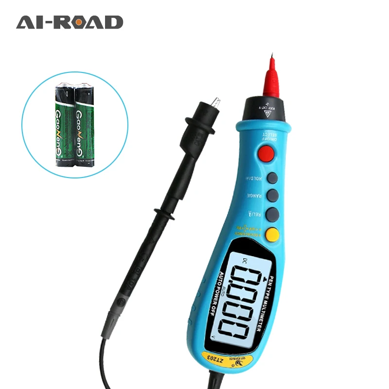 

Portable Digital Display High Precision Pen Multimeter Mini Automatic Mini Pocket Universal Meter Voltage Induction