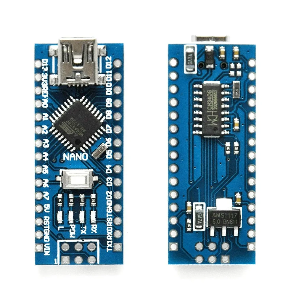 USB Nano V3.0 ATmega328 CH340G 5 в 16 м плата микроконтроллера для Arduino(упаковка из 3 шт.) EK1620x3