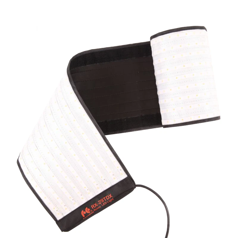US $335.00 FalconEyes RX29TDX Rollable Cloth LED FillIn Light Lamp Lighting Panel 100W BiColor 3000K5600K CRI95 For Studio Photography