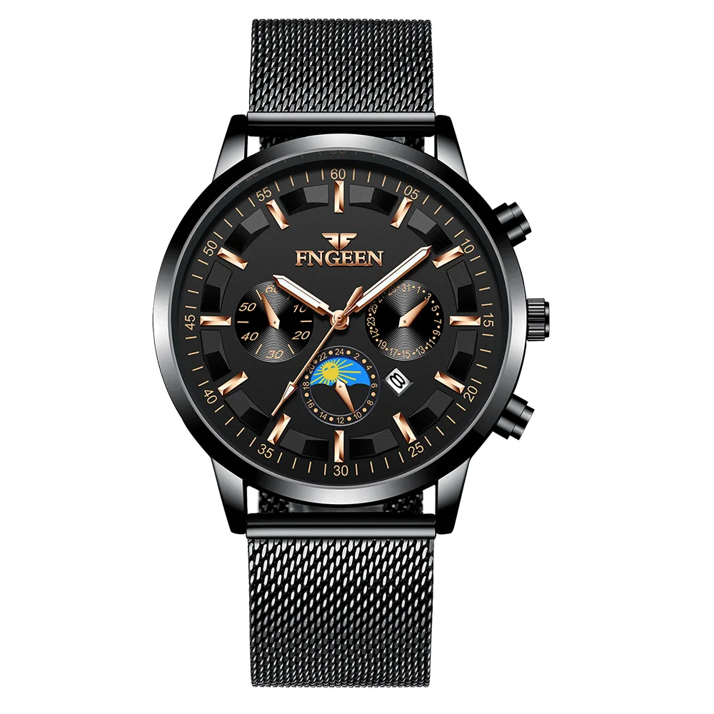 

Relojes Hombre 2019 Fashion Men Quartz Wristwatches Man Hour Date Analog Display Male Clock Erkek Saat Business Men's Watches