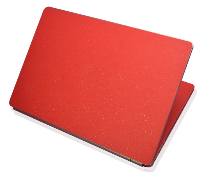 KH Специальный Ноутбук Матовый Блестящий стикер кожаный чехол протектор для DELL широта E7450 14" - Цвет: Red Glitter