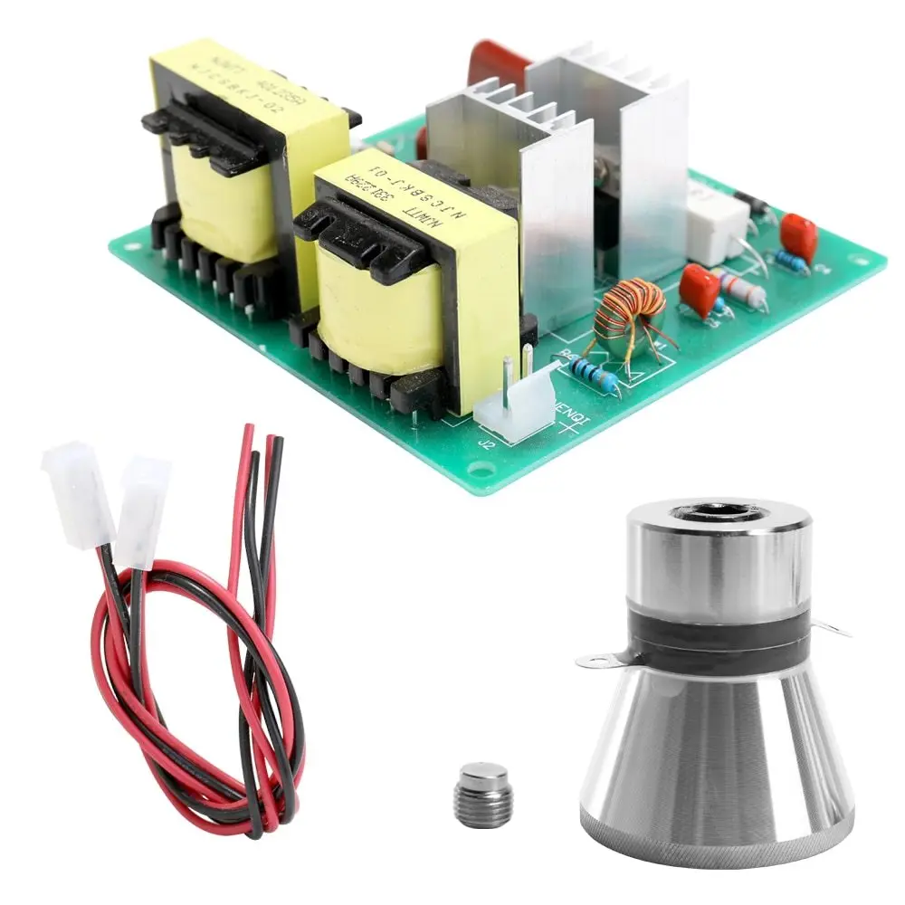 

100W 28KHz / 50KHz Ultrasonic Cleaning Transducer Cleaner High performance +Power Driver Board 220VAC Ultrasonic Cleaner Parts