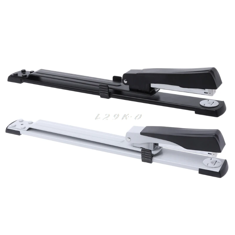 

16" Heavy Duty Long Arm Metal Stapler 20 Sheet Capacity Stapler Office Accessories Home Stationery