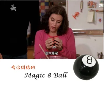 

New Retro Mystic Black 8 Magic Ball - Decision Making Fortune Telling Magic Toy Boxed --Loveful
