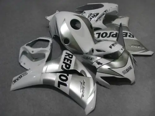 Литьевая форма обтекатель комплект для HONDA CBR1000RR 08 09 10 11 CBR 1000RR 2008 2009 2011 ABS белый