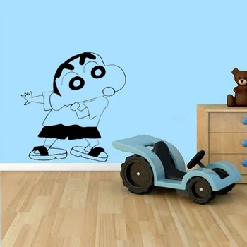 

Free shipping Japanese Cartoon Crayon Shin-chan Wall Stickers Decal Wall Decor Home Decoration 9901
