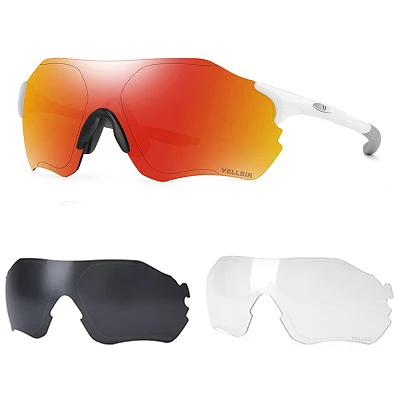 Цилиндрические велосипедные очки со сменными линзами UV400 Спортивные горные шоссейные велосипедные солнцезащитные очки для бега gafas mtb велосипедные очки - Цвет: color 8