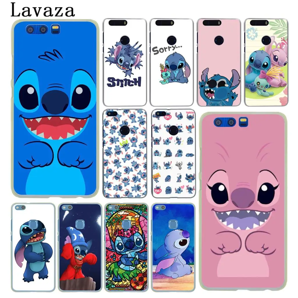 Lavaza милый мультяшный Ститч чехол для телефона huawei Y9 Y7 Y6 Prime 2019 2018 Honor 20 10 8C 8X8 9X9 Lite 7C