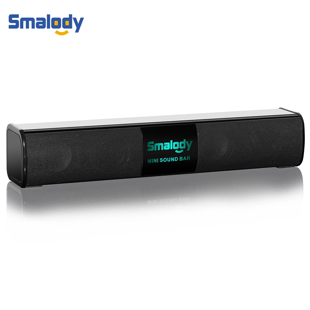 Smalody беспроводной Bluetooth портативный динамик мощный 10 Вт бас светодиодный свет